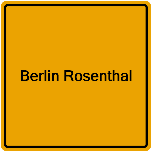 Einwohnermeldeamt24 Berlin Rosenthal
